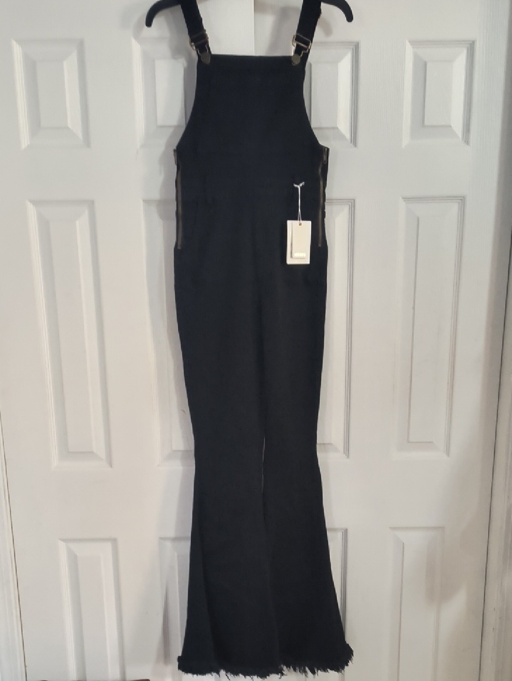 Show Me Your Mumu Berkeley Bell Overalls Size XS NWT - Picture 4 of 7